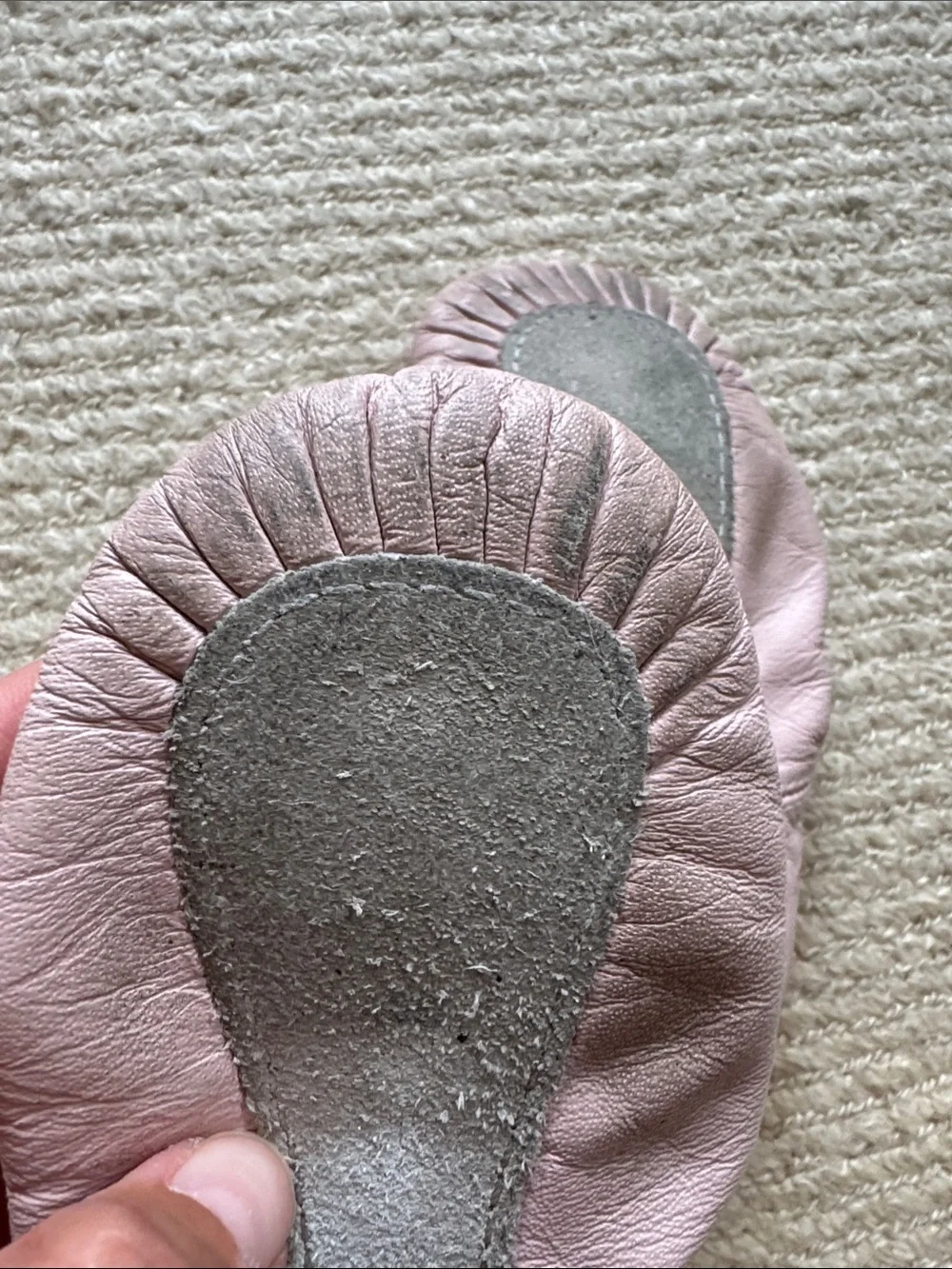 Bloch Soft Pink Leather Ballet Slippers for Kids